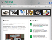 Tablet Screenshot of crhollands.co.uk
